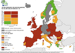 Mai bine de jumătate dintre statele UE, inclusiv România, clasate cod roșu pe noua hartă a restricțiilor de călătorie din cauza covid-19. Doar trei țări, Norvegia, Finlanda și Grecia, clasate cod verde