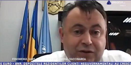 Tătaru: Eșantioane de vaccin vin lunar. Trebuie să mai și vrem să îl facem. Când vor fi toți vaccinați