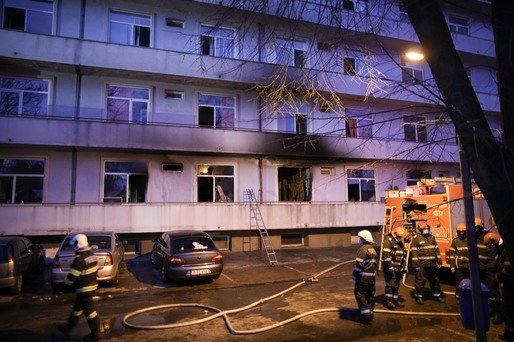 FOTO Premierul Cîțu, despre incendiul de la Matei Balș: Am activat Planul Roșu din primul moment. Reacția autorităților a fost eficientă și rapidă