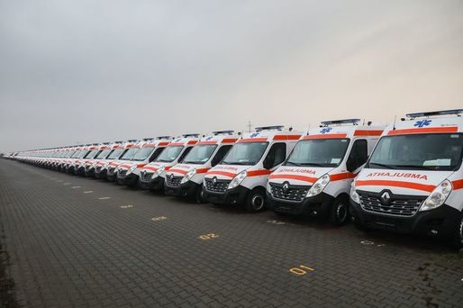 Ministrul Dezvoltării a semnat contractele de 559 milioane lei pentru achiziția a 1.358 de ambulanțe noi