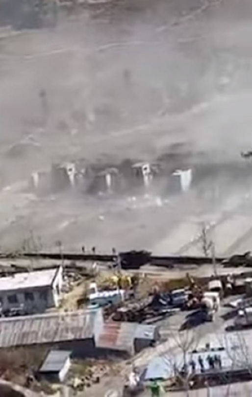 VIDEO: Un ghețar din Himalaya s-a desprins și a lovit un baraj, omorând 100-150 de oameni