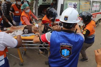 Myanmar: Poliția a tras asupra manifestanților. Două persoane au murit, aproximativ 30 au fost rănite