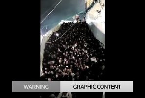 VIDEO Scene dramatice la un festival religios din Israel: Busculadă de proporții, zeci de persoane au decedat