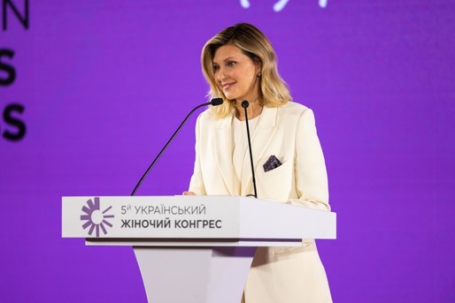 Olena Zelenska anunță că s-au strâns peste 5,3 milioane de euro pentru cumpărarea de ambulanțe, în urma Summit-ului Primelor Doamne și Domnilor
