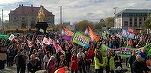 VIDEO Germania: Zeci de mii de oameni au protestat pentru a cere o distribuire mai corectă a banilor guvernamentali în contextul crizei energetice 