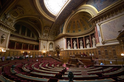 Senatul francez a votat noua reformă a pensiilor propusă de Macron, în pofida noilor proteste
