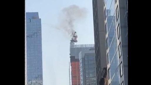 VIDEO Manhattan - O macara s-a prăbușit peste oameni