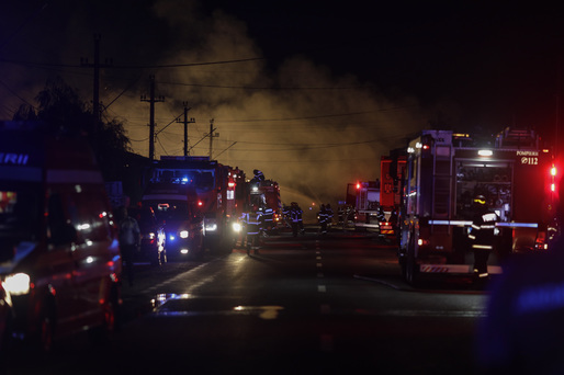 VIDEO&FOTO Explozie urmată de incendiu la o stație GPL din localitatea Crevedia. Celulă de criză la MAI. Zeci de victime spitalizate. Pacienți transferați în Belgia și Italia