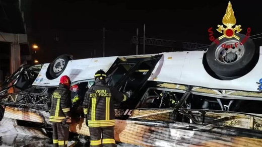 Patru români, morți în accidentul de autobuz din Veneția