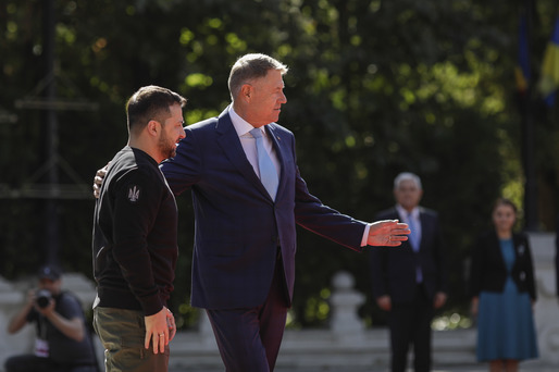 VIDEO&GALERIE FOTO Iohannis a semnat cu Zelenski o declarație comună 