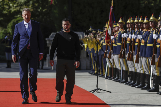 VIDEO&GALERIE FOTO Iohannis a semnat cu Zelenski o declarație comună 