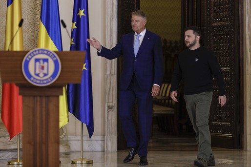 VIDEO&GALERIE FOTO Iohannis a semnat cu Zelenski o declarație comună 