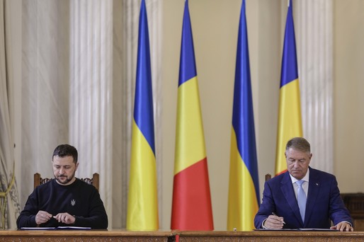 VIDEO&GALERIE FOTO Iohannis a semnat cu Zelenski o declarație comună 