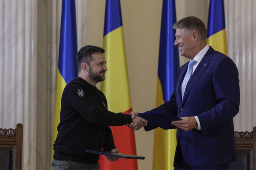 VIDEO&GALERIE FOTO Iohannis a semnat cu Zelenski o declarație comună 