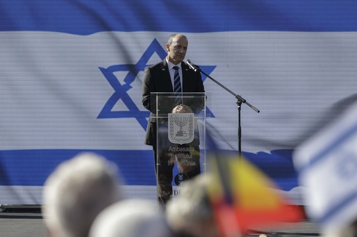 GALERIE FOTO Miting de solidaritate cu Israelul în București: „Poporul evreu trăiește!”