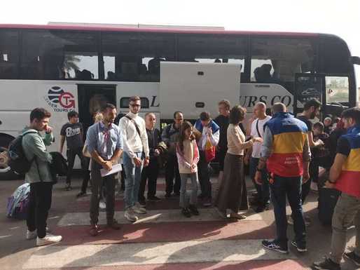 MAE: Cei 41 de cetățeni români și membri de familie evacuați recent din Fâșia Gaza, vor porni spre România. Zborul, realizat cu sprijinul MApN