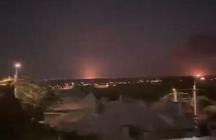 VIDEO Rușii au atacat cu drone porturile ucrainene de pe Dunăre. UPDATE MApN: România a fost în pre-alertă aeriană și a ridicat F-16 