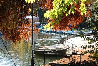 VIDEO A început reparația cuvei lacului mare din Parcul Cișmigiu