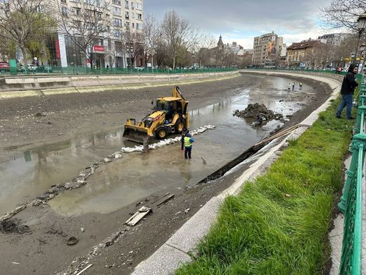 FOTO Zeci de trotinete electrice, descoperite în albia Dâmboviței