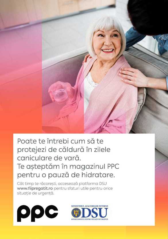 FOTO Mesaj al PPC (fostul Enel) către clienții din România pe timp de caniculă