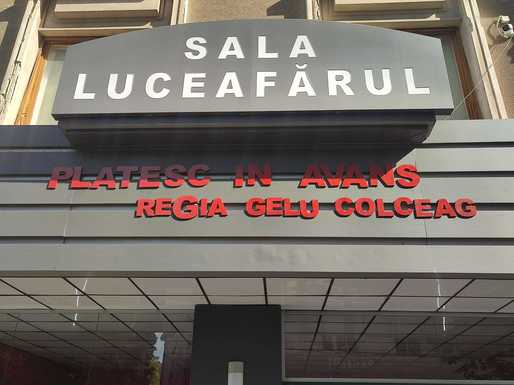 Sala Luceafărul din București, închisă temporar de comisarii ANPC