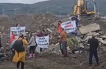 VIDEO Protest pe șantierul IKEA din Iași