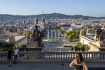 Mii de spanioli protestează în centrul Barcelonei