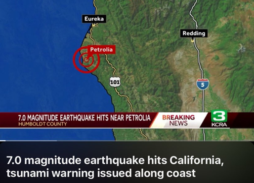 VIDEO Cutremur puternic de magnitudinea 7 în California
