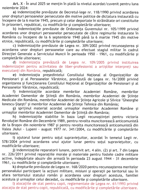 DOCUMENT OUG Trenuleț: Alocațiile de stat pentru copii nu vor mai fi indexate și rămân înghețate deși mesajul politic inițial era altul