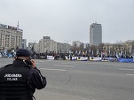 FOTO Polițiștii, inclusiv cei care păzesc închisorile, au ieșit pe stradă să protesteze