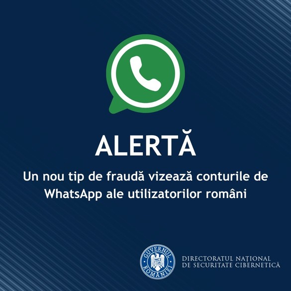 FOTO Alertă - O nouă metodă de fraudă pe WhatsApp. „Vot pentru Adeline”