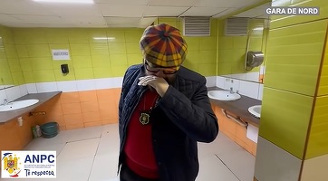 VIDEO Piedone a intrat în gheretele și toaletele din Gara de Nord