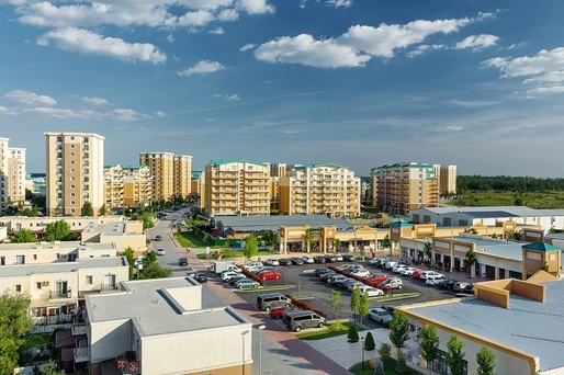 Femeie împușcată, într-un complex rezidențial de lângă Capitală