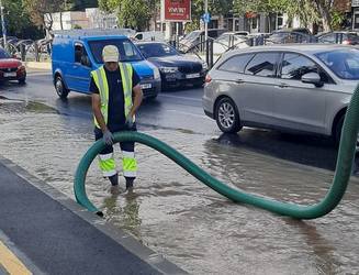 FOTO ANUNȚ Avarie în Drumul Taberei