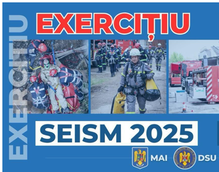 A început exercițiul național SEISM 2025. DSU face apel de susținere și de înțelegere din partea populației