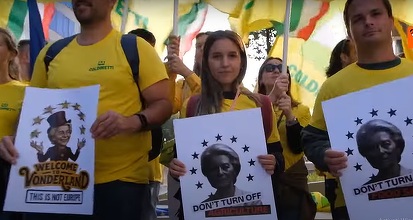 VIDEO Confederația Națională a Cultivatorilor Direcți protestează: „Von der Leyen, nu opri Europa”. Manifestații coordonate în fața Comisiei Europene și la Roma
