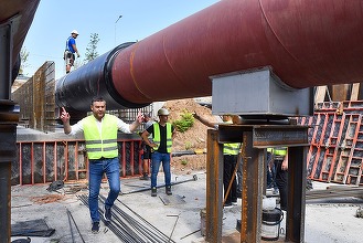 FOTO Nou bulevard în București. "Pe Facebook unii scriu că nu se vede nimic. Păi ce să se vadă, se lucreză în subteran!"