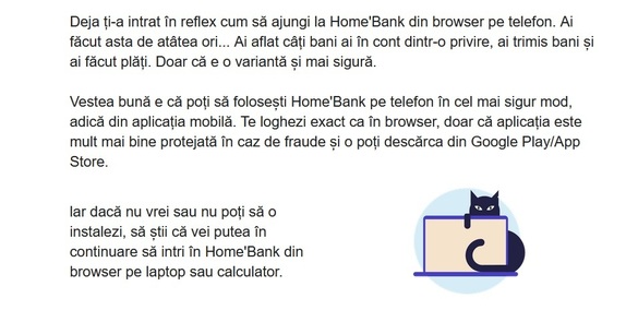 FOTO ING, anunț către clienții din România - indisponibilitate temporară la HomeBank și ING Business 