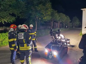 VIDEO Incendiu în hala cu muniție a Fabricii de arme Cugir