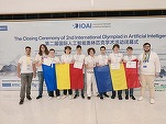 Opt medalii obținute de elevii români la Olimpiada de Inteligență Artificială