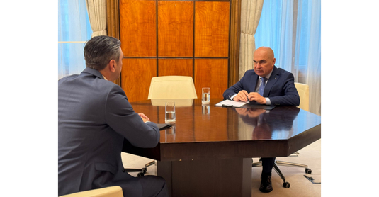 FOTO Bolojan a discutat cu Procurorul General Florența pe tema pensiilor speciale ale magistraților
