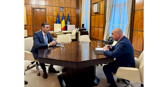 FOTO Bolojan a discutat cu Procurorul General Florența pe tema pensiilor speciale ale magistraților