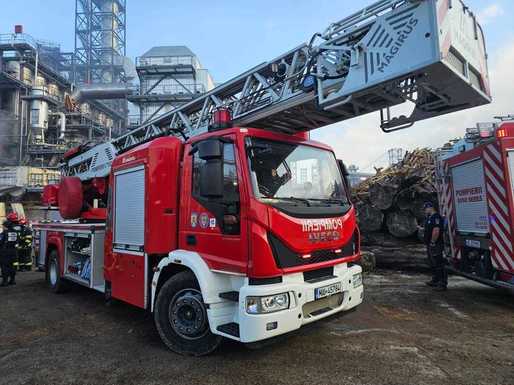 Garda de Mediu anunță după incendiu: Fabrica din Sebeș a austriecilor riscă o mare amendă VIDEO