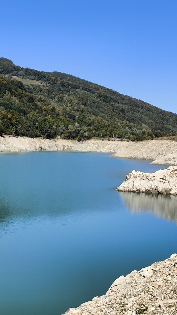 Barajul Paltinu - cel mai scăzut coeficient de umplere din ultimii 6 ani FOTO