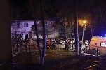 Explozie într-un apartament al unui bloc din Buftea, pericol de prăbușire pereți FOTO