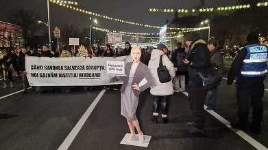 A cincea seară de proteste pe tema justiției VIDEO&FOTO
