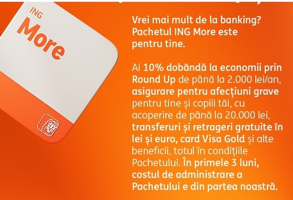 ING anunță deja clienții din România: De astăzi ai 