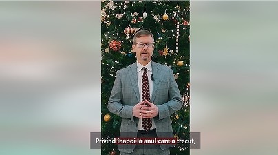 Ambasada SUA, mesaj către români de Crăciun: Suntem uniți! VIDEO