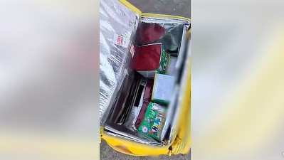 Petarde găsite, după o...replică, chiar în genți de livrare mâncare VIDEO 