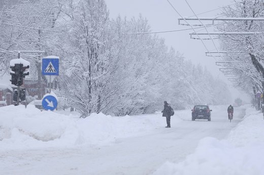 Nouă alertă meteo - Vin iar lapoviță și ninsoare